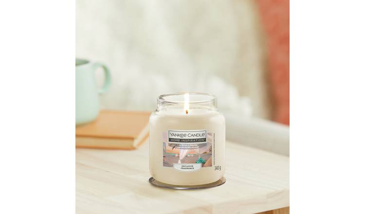 Yankee Home Inspiration Medium Jar Candle - Calming Cabana