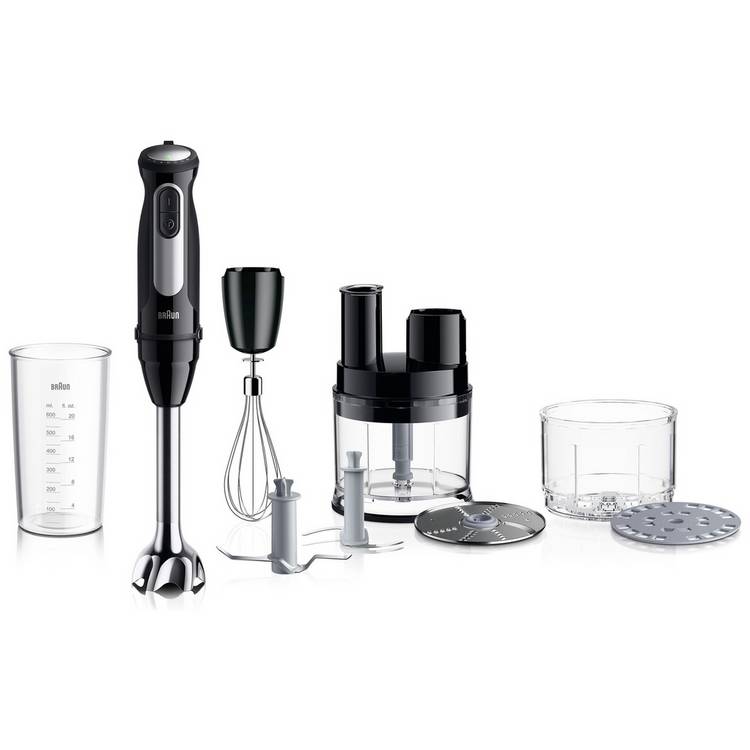 Braun MQ55755M MultiQuick 5 Pro Hand Blender - Black 0