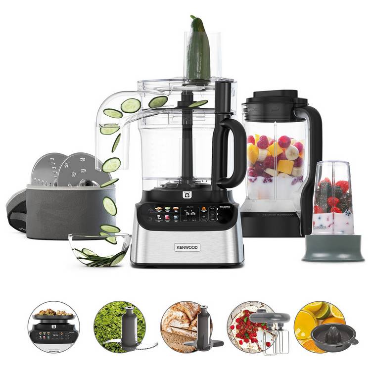Kenwood FDM73.850SS MultiPro OneTouch Food Processor 0