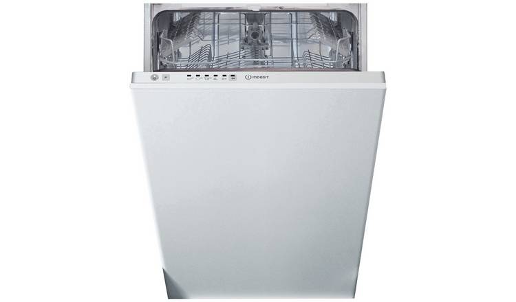 Indesit DI9E2B10UK Integrated Slimline Dishwasher - White