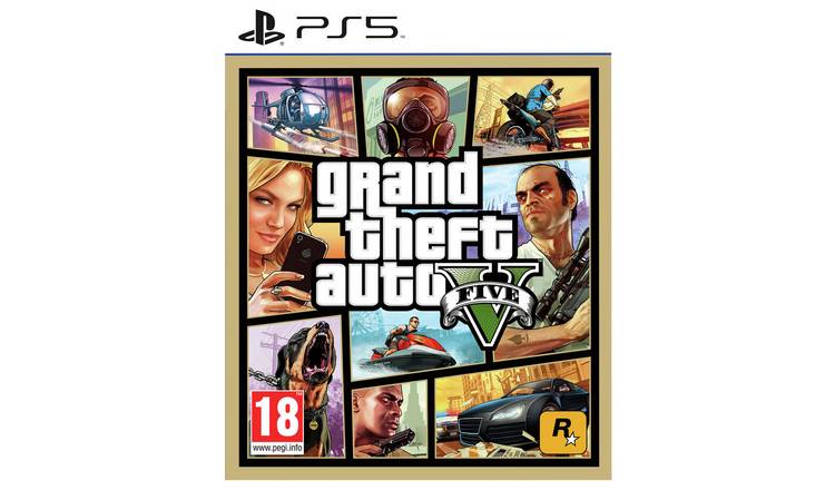 Grand Theft Auto V (PS5) : : PC & Video Games