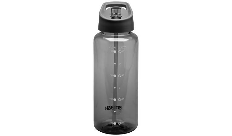 Smash Black Tracker Sipper Water Bottle - 1 litre