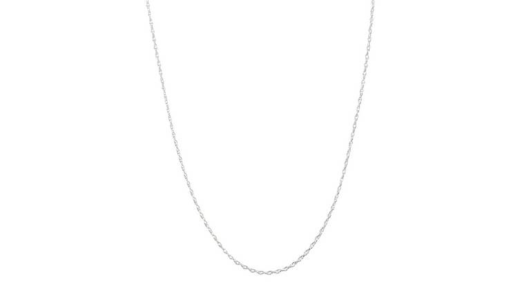 Argos silver sale chains women's