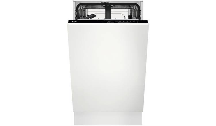 AEG FSX51407Z Slimline Integrated Dishwasher - White