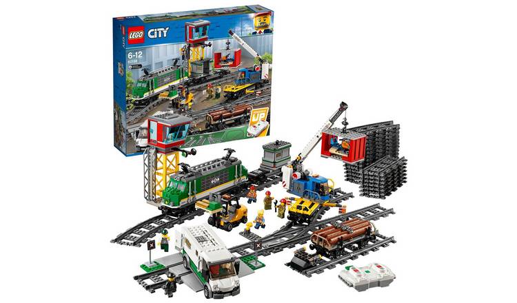 Buy LEGO City Cargo Train RC Battery Powered Toy Track Set