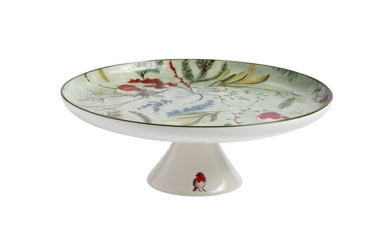 Argos Home Robin Footed Stoneware Cake Stand