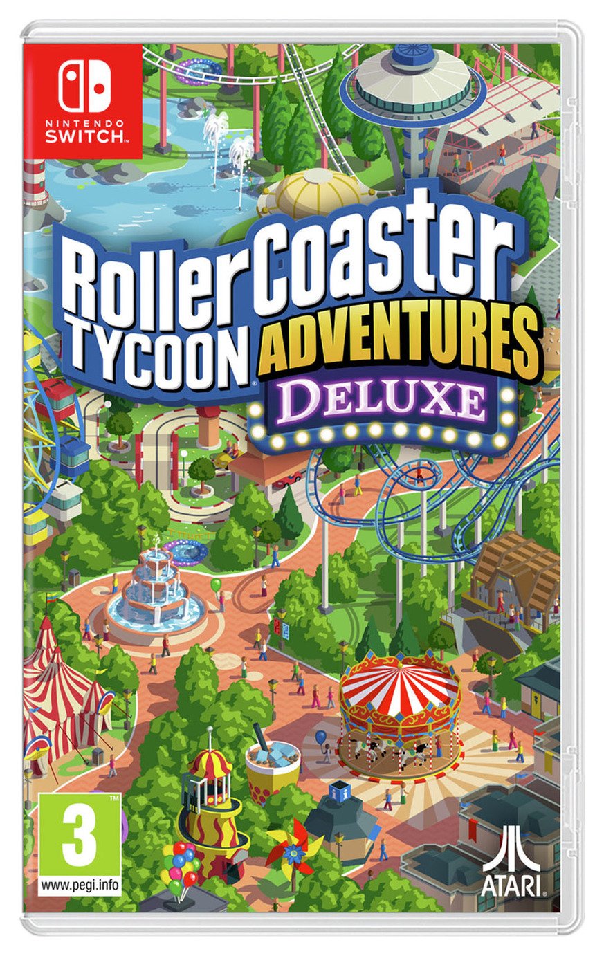 RollerCoaster Tycoon Adventures Deluxe Nintendo Switch Game