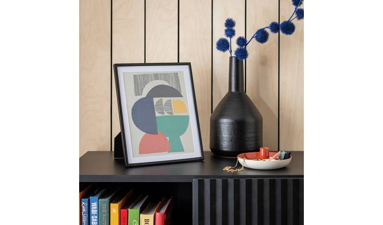 Habitat Skinny Black Metal Picture Frame - 8x10"