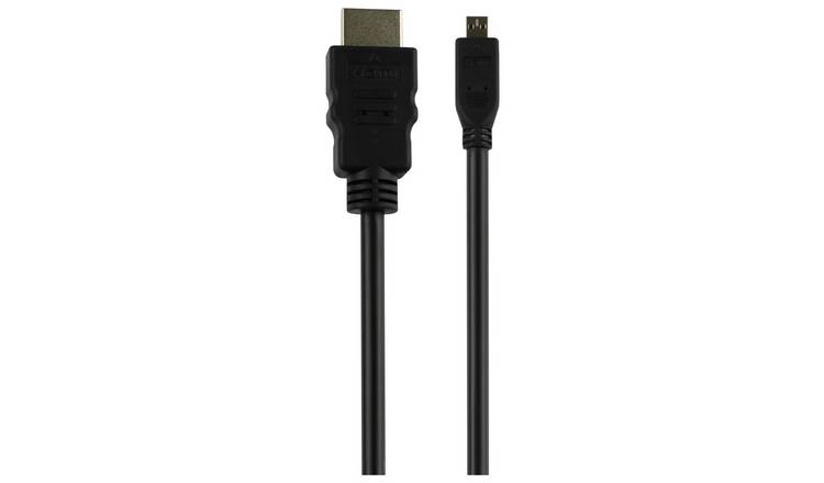 1m Micro-HDMI to HDMI Cable - Black