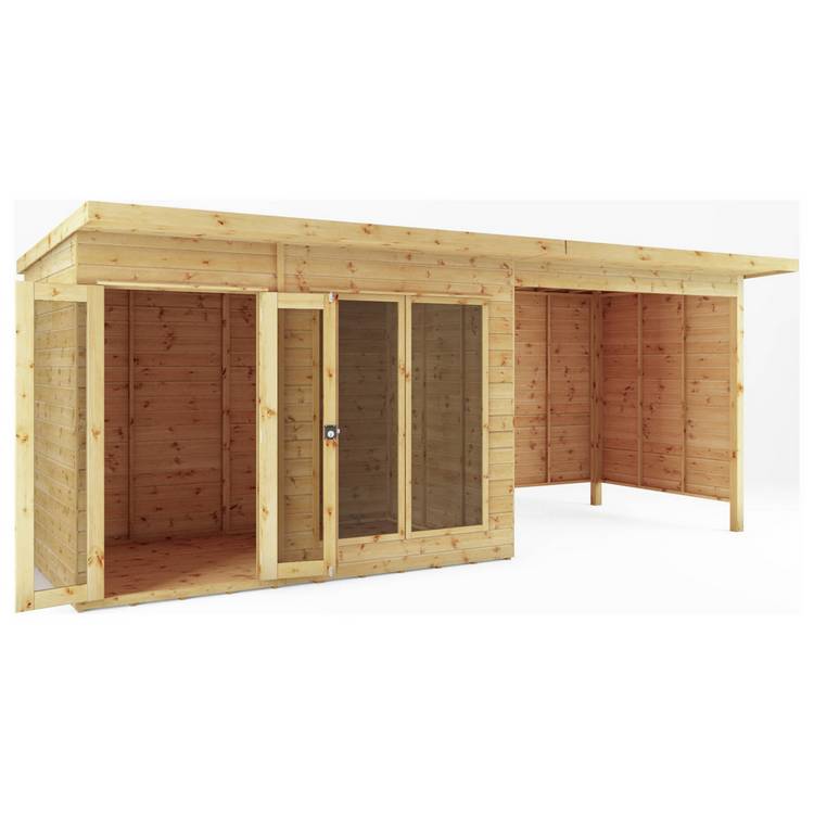 Mercia Maine Summerhouse with Patio Area - 18 x 6ft 0