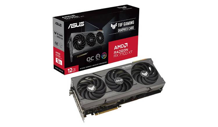 ASUS AMD Radeon RX 7700 XT TUF OC 12GB Graphics Card