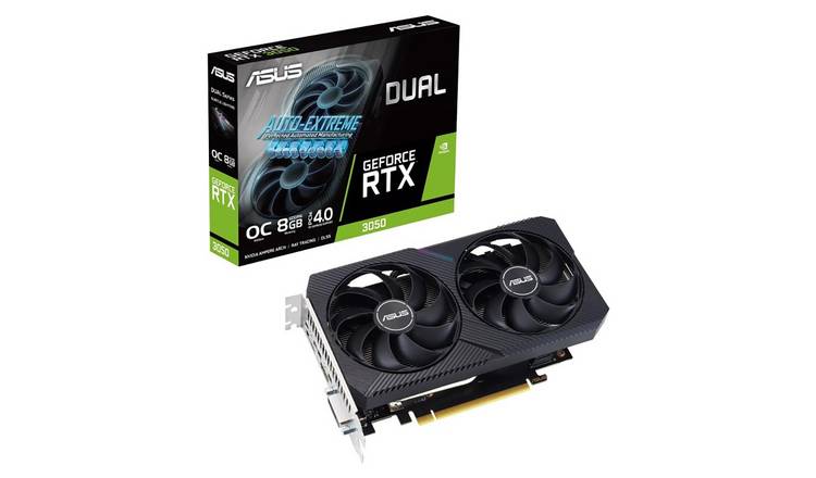 ASUS Nvidia GeForce RTX 3050 V2 Dual OC 8GB Graphics Card