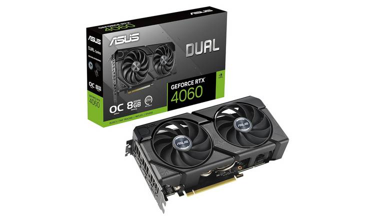 ASUS Nvidia GeForce RTX 4060 Dual EVO OC 8GB Graphics Card