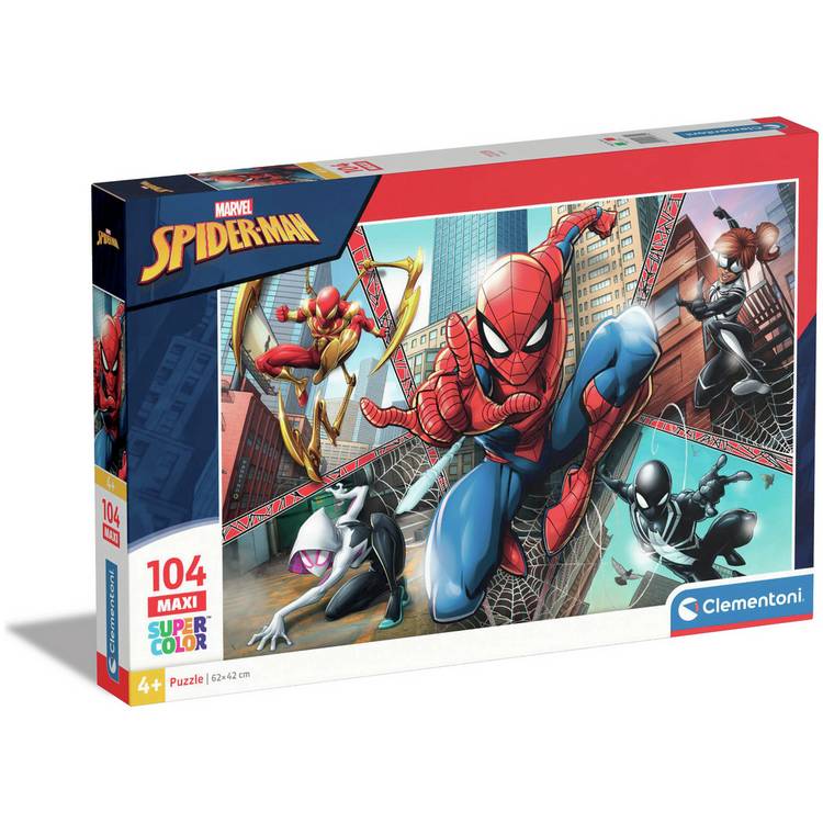 Clementoni Marvel Spider-Man Maxi 104 Piece Jigsaw Puzzle 0