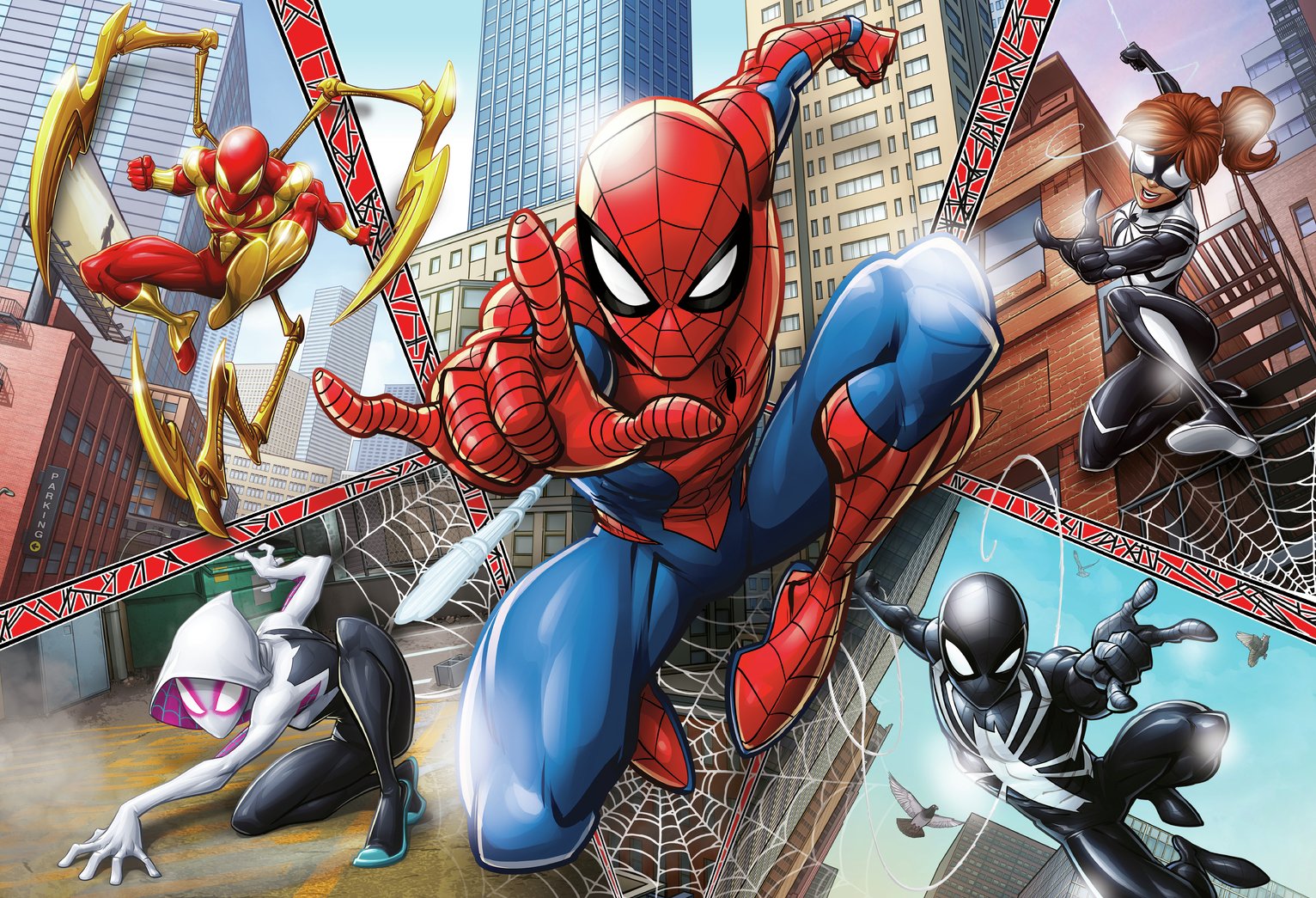 Clementon Brllant Puzzle Marvel 104 Parça Superheroes Puzzle 20181 | D&R