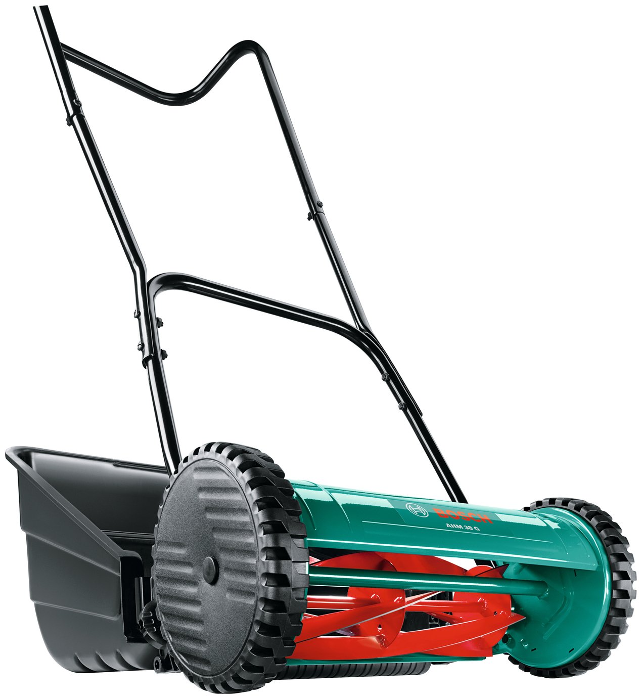 Bosch AHM38G 41cm Hand Push Cylinder Lawnmower Review