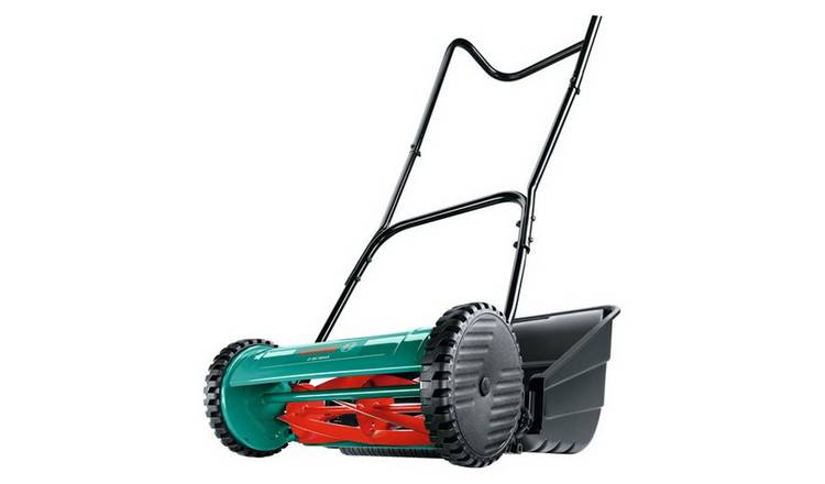 Buy Bosch 38cm Hand Push Cylinder Lawnmower Argos