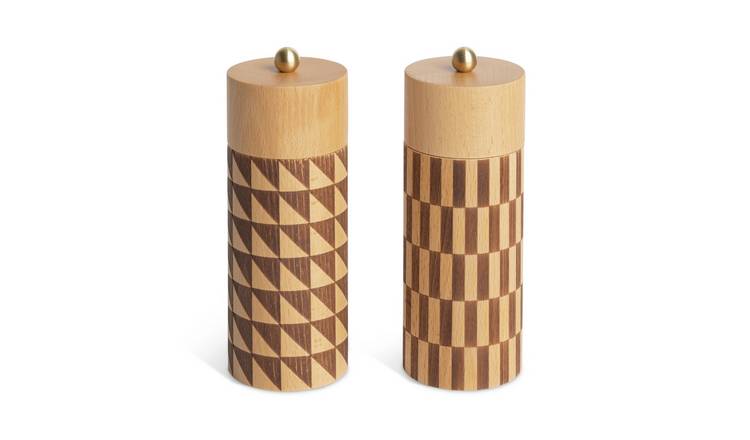 Habitat Salt and Pepper Mill Set - Natural