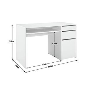 Buy Habitat Pepper 2 Drawer Pedestal Desk White Desks Argos