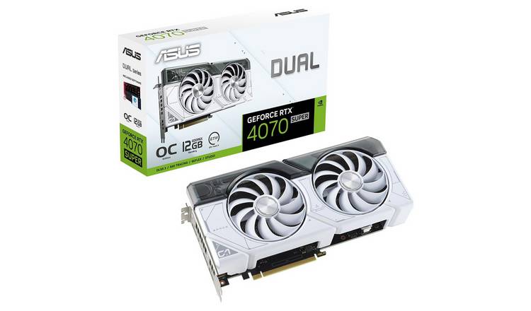 ASUS Nvidia GeForce RTX 4070 Dual OC 12GB Graphics Card