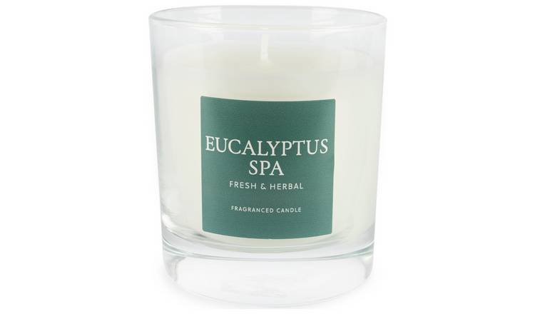 Wax Lyrical Medium Scented Candle - Eucalyptus Spa