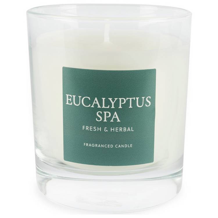 Wax Lyrical Medium Scented Candle - Eucalyptus Spa 0