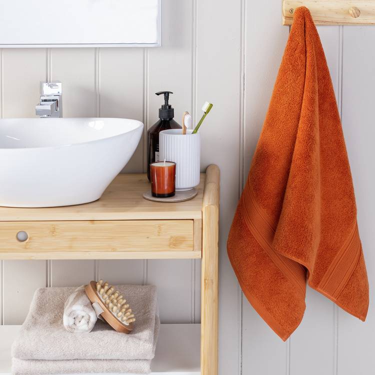 Habitat Supersoft Hand Towel - Copper 0