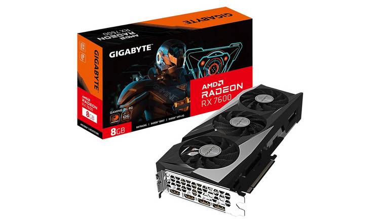 Gigabyte AMD Radeon RX 7600 Gaming OC 8GB Graphics Card