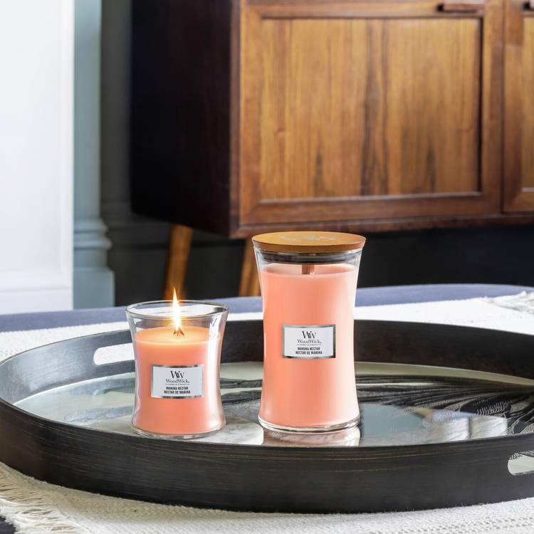 Woodwick Medium Jar Candle - Manuka Nectar 0