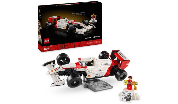 LEGO Icons McLaren MP4/4 & Ayrton Senna Set for Adults 10330