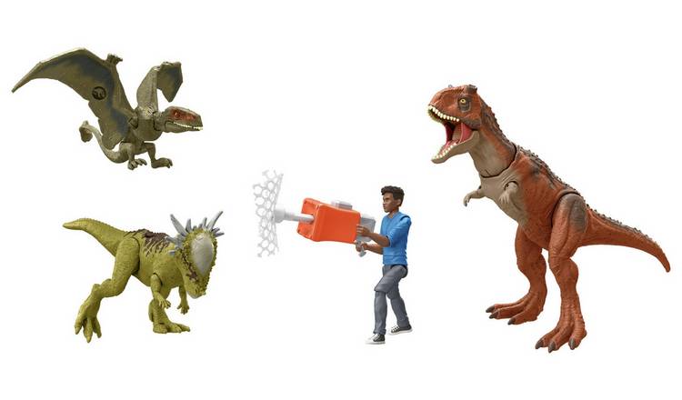 Jurassic World: Chaos Theory Darius Figure & Dinosaurs Pack