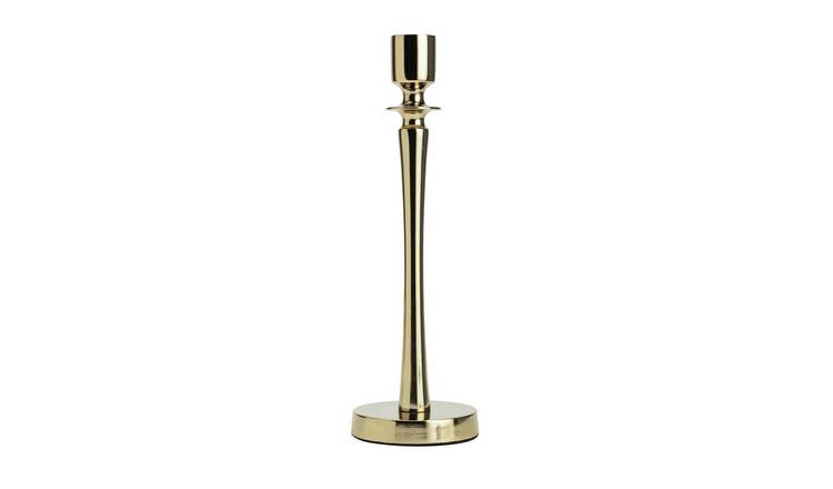 Argos Home Taper Candle Holder - Gold