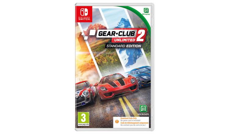 JUST FOR GAMES Gear Club Unlimited 2 Porsche Edition Nintendo