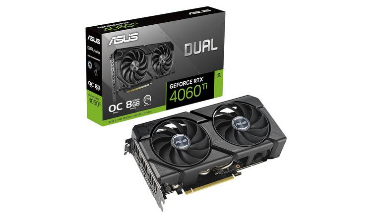 ASUS Nvidia GeForce RTX 4060 TI EVO OC 8GB Graphics Card