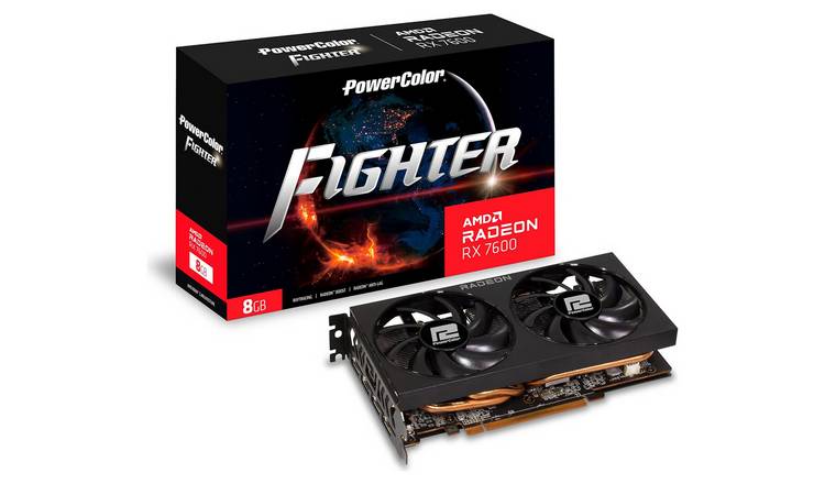 PowerColor AMD Radeon RX 7600 Fighter 8GB Graphics Card