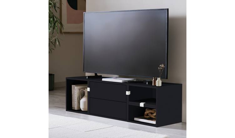 Habitat Rubrics Modular TV Unit - Black