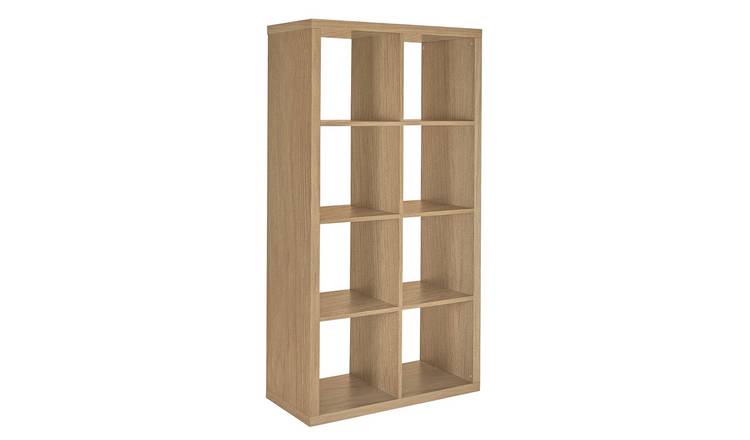 Habitat Squares Plus 8 Cube Storage Unit - Dark Oak