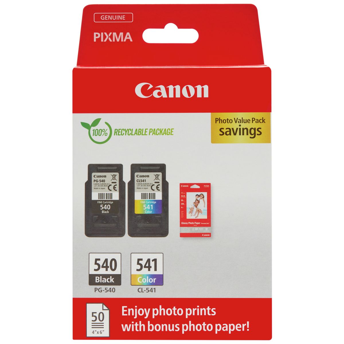 PG 540 & CL 541 Ink Cartridges &