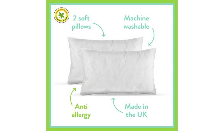 Buy Dreamwell Anti Allergy Soft Support Pillow 2 Pack Pillows Argos