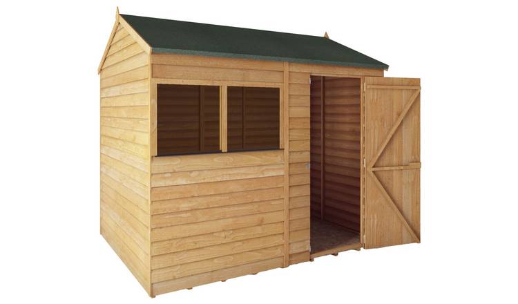 Mercia Overlap Reverse Apex Shed - 8 x 6ft