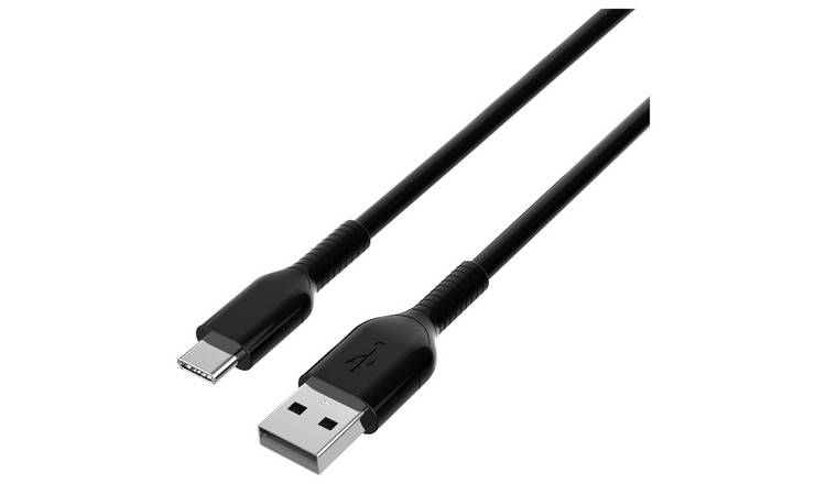 2m Type-C USB Cable - Black