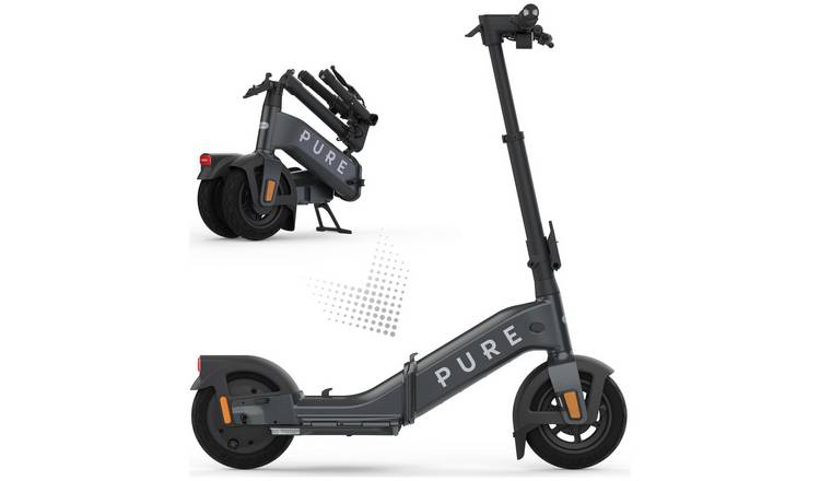 Pure Advance Flex Electric Scooter for Adults - Grey