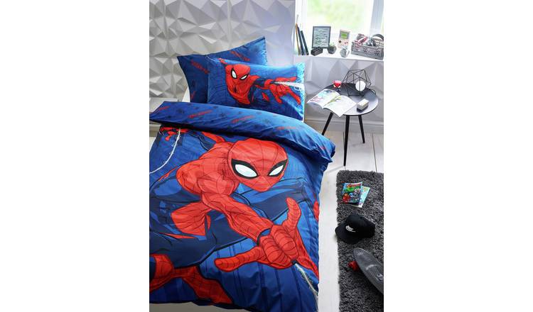 Disney Marvel Spider-Man City Kids Bedding Set - Single