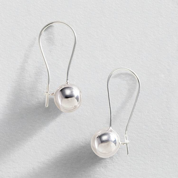 Revere Sterling Silver Drop Earrings  0