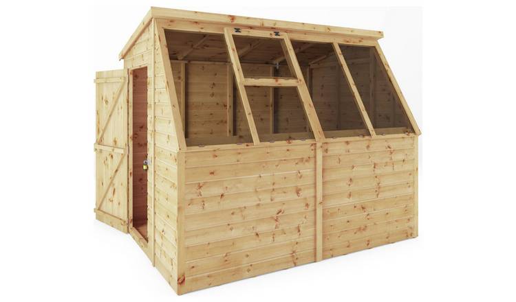 Mercia Premium Shiplap Pent Potting Shed - 8 x 6ft