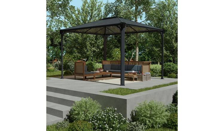 Palram Martinique 3600 Gazebo - Grey