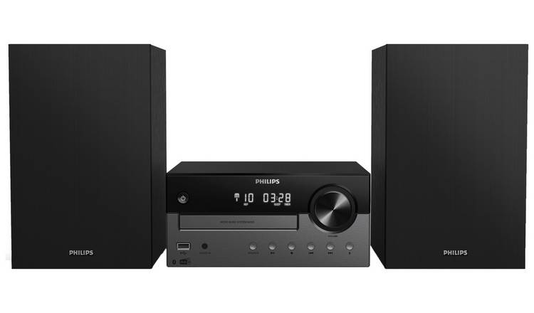 Philips TAM4505/12 Hi-Fi Micro System With Bluetooth - Black