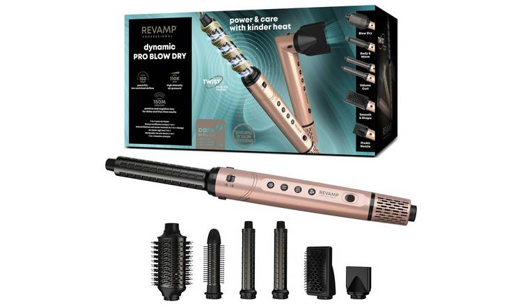 Revamp Dynamic Radiance Pro Blow Dry 7-in-1 Ionic Air Styler