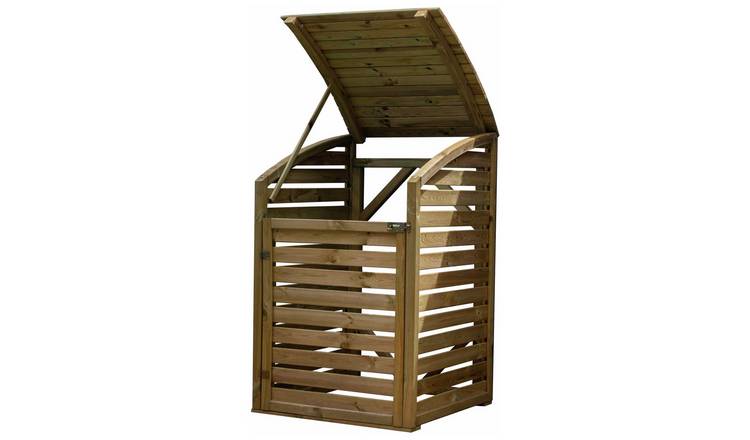 Mercia Pressure Treated Wooden Single Bin Store