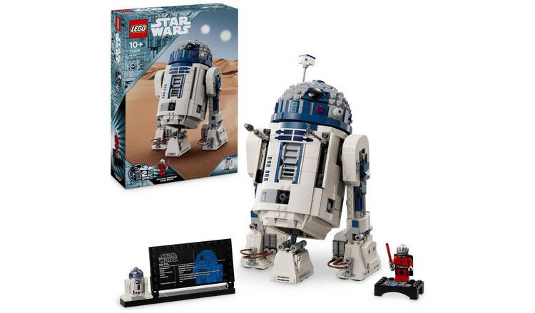 LEGO Star Wars R2-D2 Model, Buildable Toy Droid Figure 75379